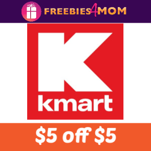 $5 off $5+ School Gear Purchase at Kmart