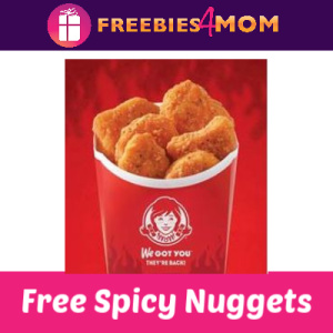 Free Wendy's Spicy Nuggets thru DoorDash