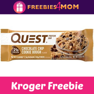 Free Quest Protein Bar at Kroger