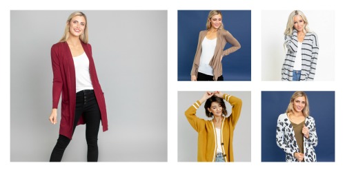 $10 off Cardigans (Starting at $17.97)