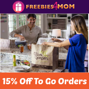 Save 15% Off Olive Garden Online Orders