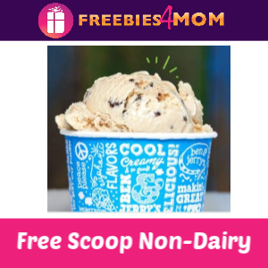 Free Scoop Non-Dairy at Ben & Jerry's 11/1