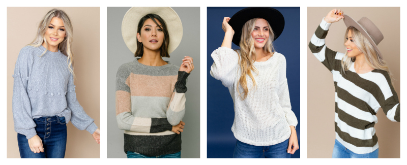 50% off Sweaters (Starting at $19.95)