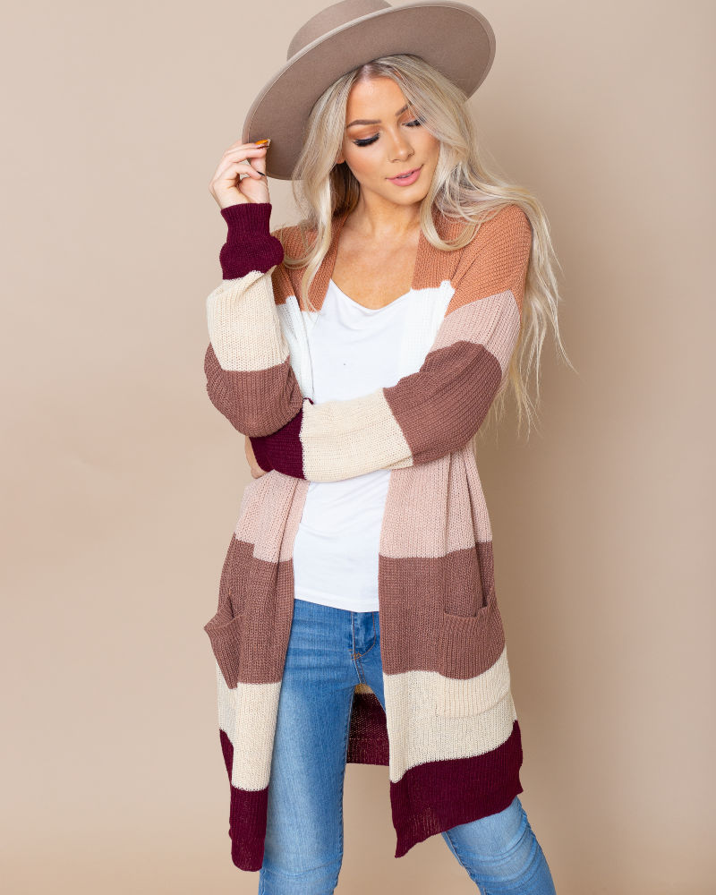 *Expired* 40% off Striped Cardigans - Freebies 4 Mom