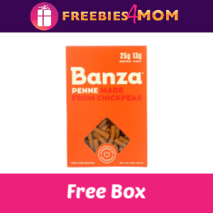Free Box Banza Chickpea Pasta