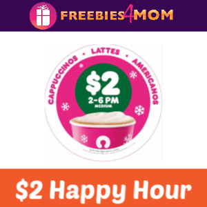 $2 Happy Hour at Dunkin'