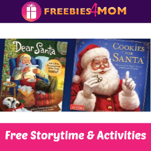 Free Santa Storytime at Barnes & Noble 11/30