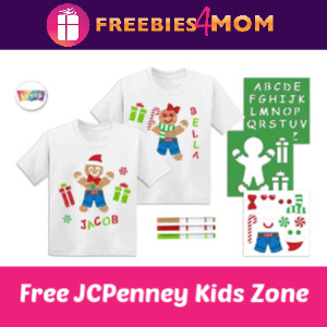 JCPenney Kid Zone Free Shirt 12/14