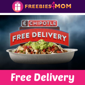 Free Chipotle Delivery (thru 1/6)