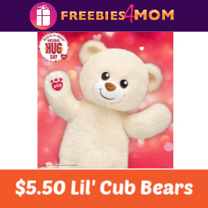 $5.50 Lil' Cub Bears at Build-A-Bear