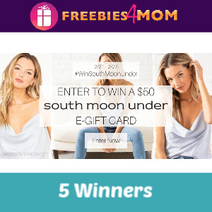 Win a $50 South Moon Under E-Gift Card