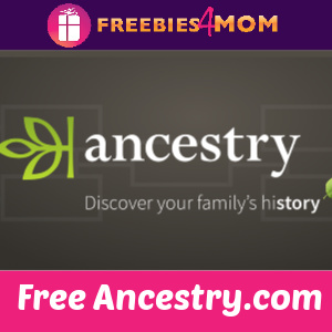 🍎Free Ancestry Account