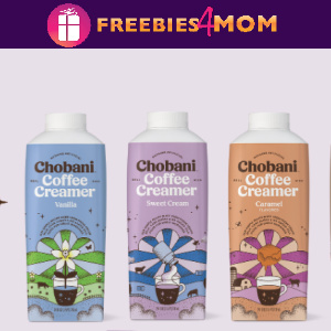 ⛅️Try Chobani Coffee Creamers, Get $5 Amazon Gift Card