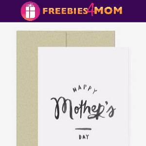 💐Free Mother's Day Card & Art Print from October Ink