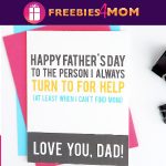 Father's Day Archives - Freebies 4 Mom