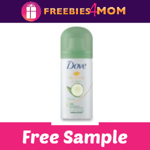 🌺Free Sample Dove Dry Spray Antiperspirant 