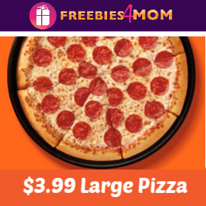 🍕$3.99 Large Pepperoni or Cheese at Little Caesars
