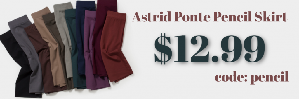 👑$12.99 Ponte Pencil Skirt (That's 50% Off!)