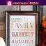 🍂free Fall Printable Wall Art: Fall Subway - Freebies 4 Mom