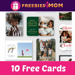 📷10 Free Cards From Shutterfly (thru Oct. 25)