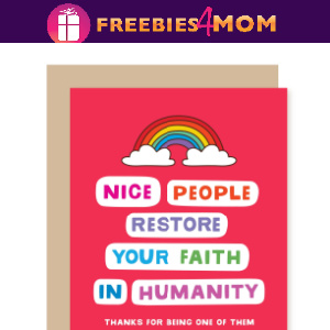 🌈Free Greeting Card from A Smyth Co.