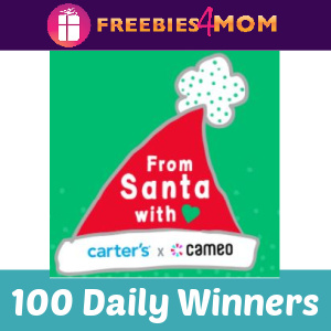🎅Sweeps Win a Santa Cameo Video Gram from Carter's 
