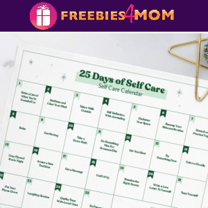 🛁Free Printables for 25 Days of Self Care
