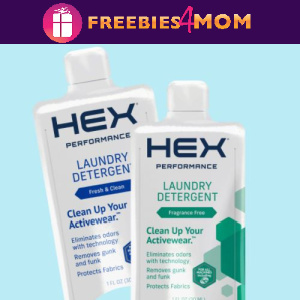 📢Free Sample Hex Laundry Detergent