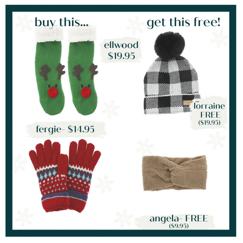 ❄️BOGO Free Accessories (Slippers, Socks, Hats & More)