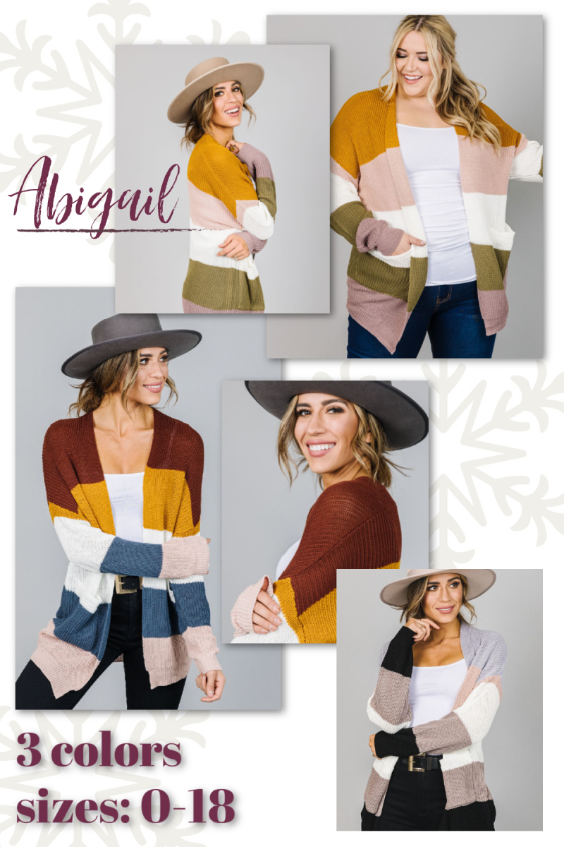 *Expired* 🍂24.99 Striped Cardigans (That's 20 Off!) Freebies 4 Mom