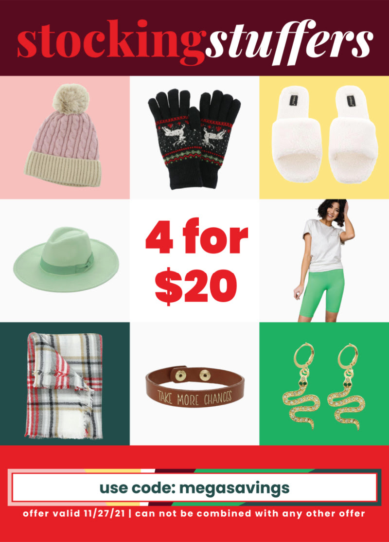 🎅Cents of Style Stocking Stuffers 4 for $20 (only $2.99 shipping)