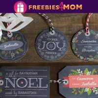 🎅Free Christmas Printable: Customizable Chalkboard Gift Tags - Freebies ...