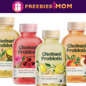 🍒Free Chobani Probiotic Beverage at Kroger