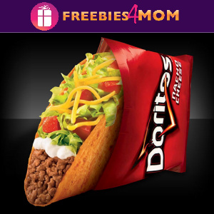 🌮Free Doritos Locos Taco Supreme at Taco Bell With $1 Purchase
