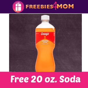 🤠Free 20 oz Bottle Soda at Casey's General Store