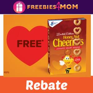 🐝Rebate Free Box of Honey Nut Cheerios (Up to $7 Value)