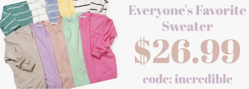 🌷Tig & Emmy Sweaters $26.99 ($23 Off)