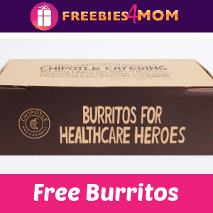 🩺Free Chipotle Burritos For Healthcare Workers 4/29