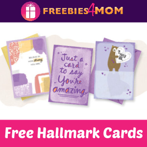 Expired Free 3 Hallmark Encouragement Cards Freebies 4 Mom