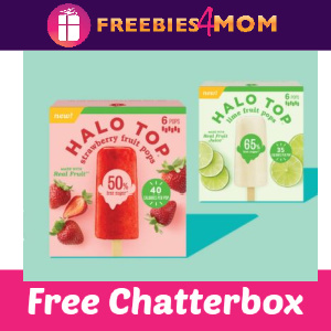 🍡Free Chatterbox Halo Top Fruit Pops