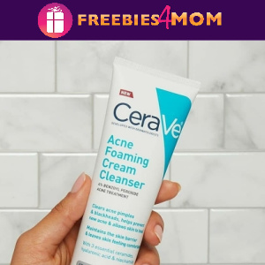 💦Free Sample CeraVe Acne Foaming Cream Cleanser