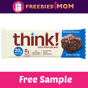 🍭Free Sample Think! Brownie Crunch