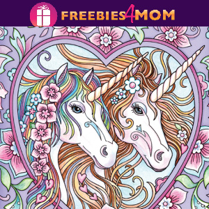 🦄Free Printable Adult Coloring: Unicorn Wonders
