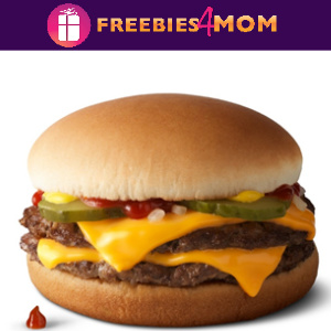 🍔50¢ Double Cheeseburger at McDonald’s 9/18