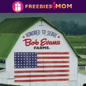 🥞Free Meal For Veterans & Active Duty Military at Bob Evans