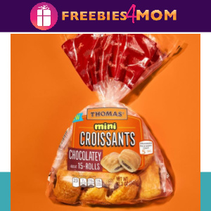 🥐Sweeps Thomas' Chocolatey Mini Croissants (ends 11/14)