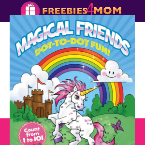 🦄Free Kids Printable: Magical Friends Dot-to-Dot (ages 4-6)