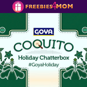 🎄Free Chatterbox: Goya Coquito Holiday (apply thru 11/17)