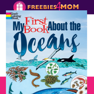 🌎Free Kids Printable: My First Book About The Oceans (ages 8-12)