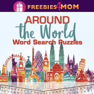 🌎Free Printable Puzzles: Around the World Word Search
